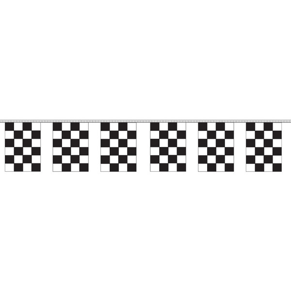 Nabco Poly Checkered Rectangle Pennants PR60